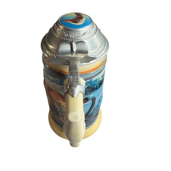 Vintage Budweiser Australia Stein Koala Lidded Animals of Continents Collectible - Picture 2 of 11